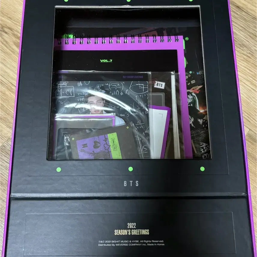 방탄소년단 BTS 2022 시즌그리팅 포카포함