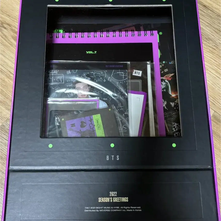 방탄소년단 BTS 2022 시즌그리팅 포카포함