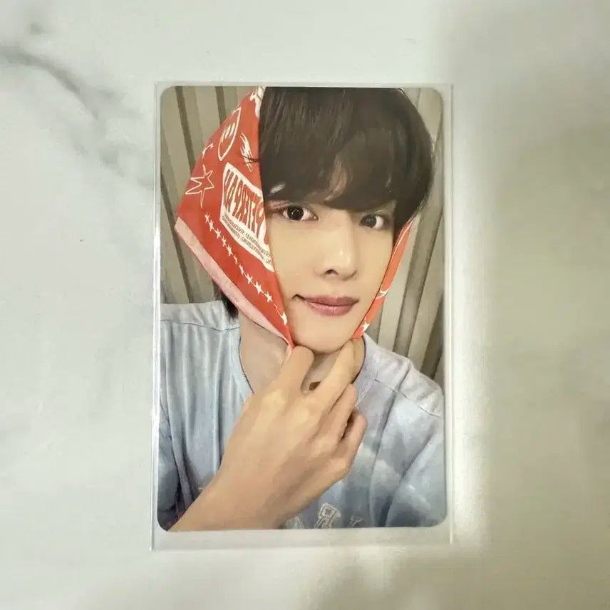 라이즈 성찬 포토카드 에버라이즈 반다나