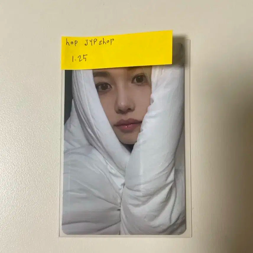 hop 포카 jyp샵 이불포카 필릭스