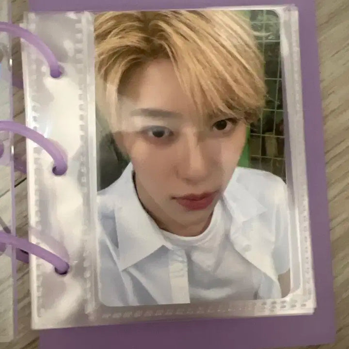 엔시티위시 인형 시온 시오닝 1주년 포카 바인더