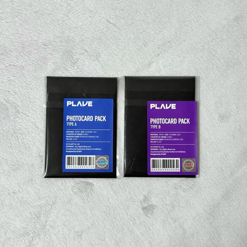 미개봉) 플레이브 블랙포카 A + B 세트 일괄