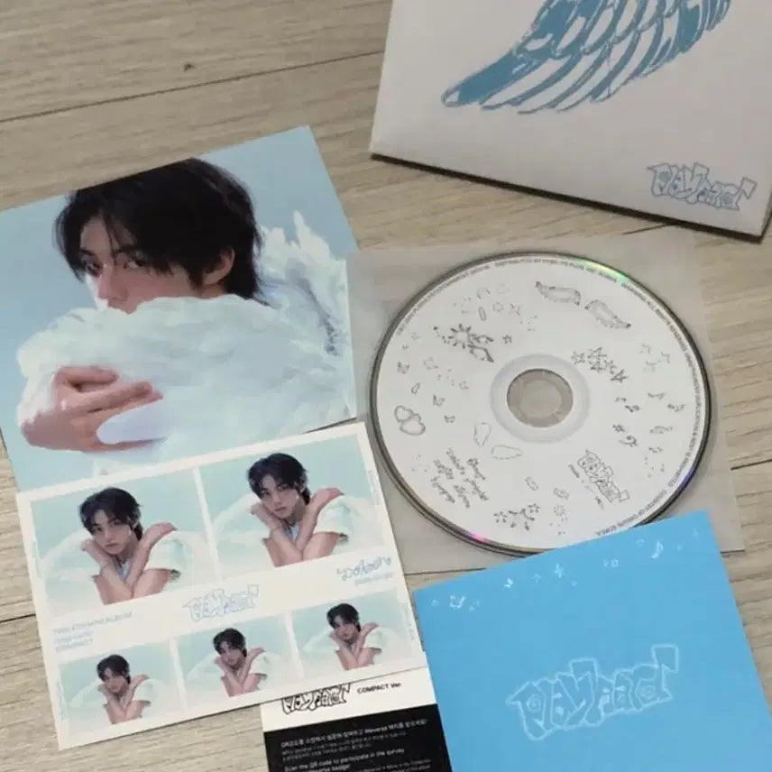 투어스 play hard 컴팩트 도훈 엽서