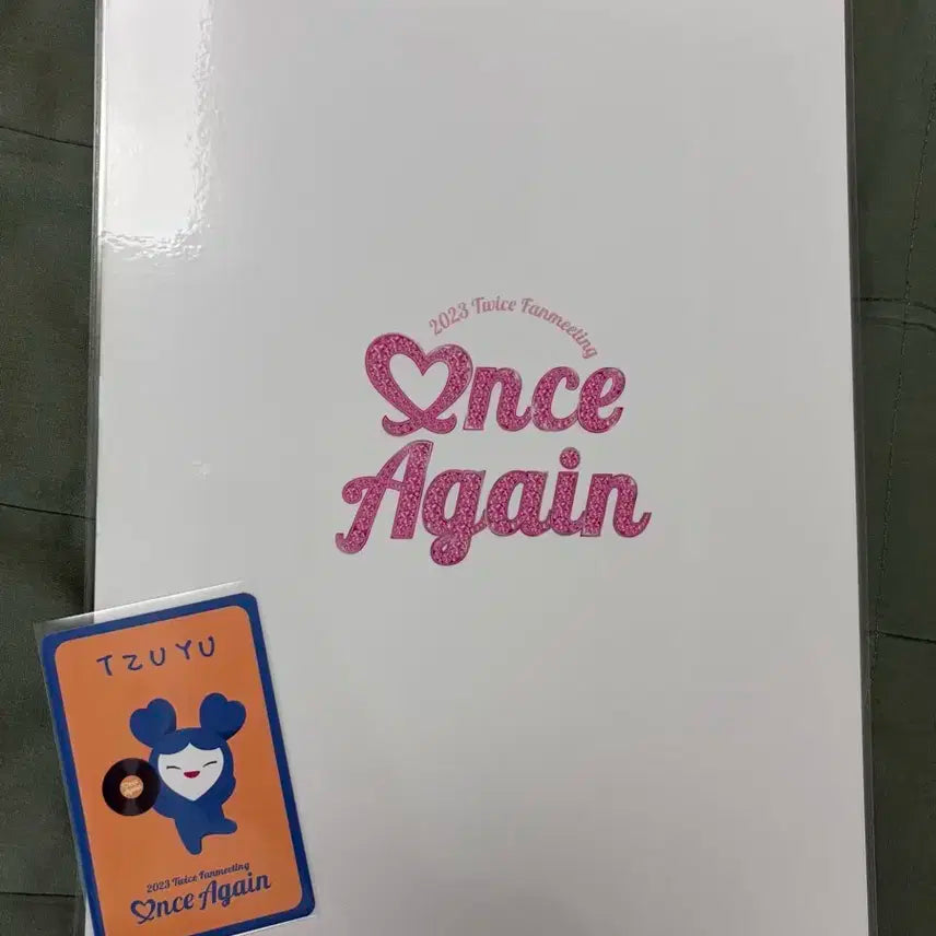 트와이스 2023 팬미팅 바인더