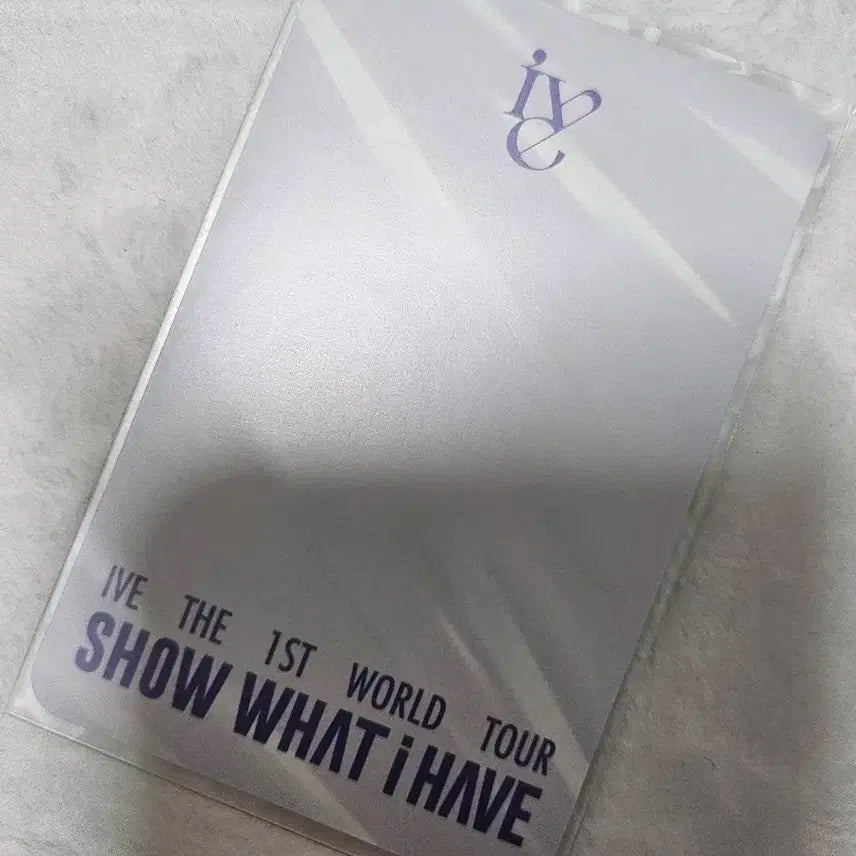 IVE아이브 월드투어콘서트포카 -리즈-