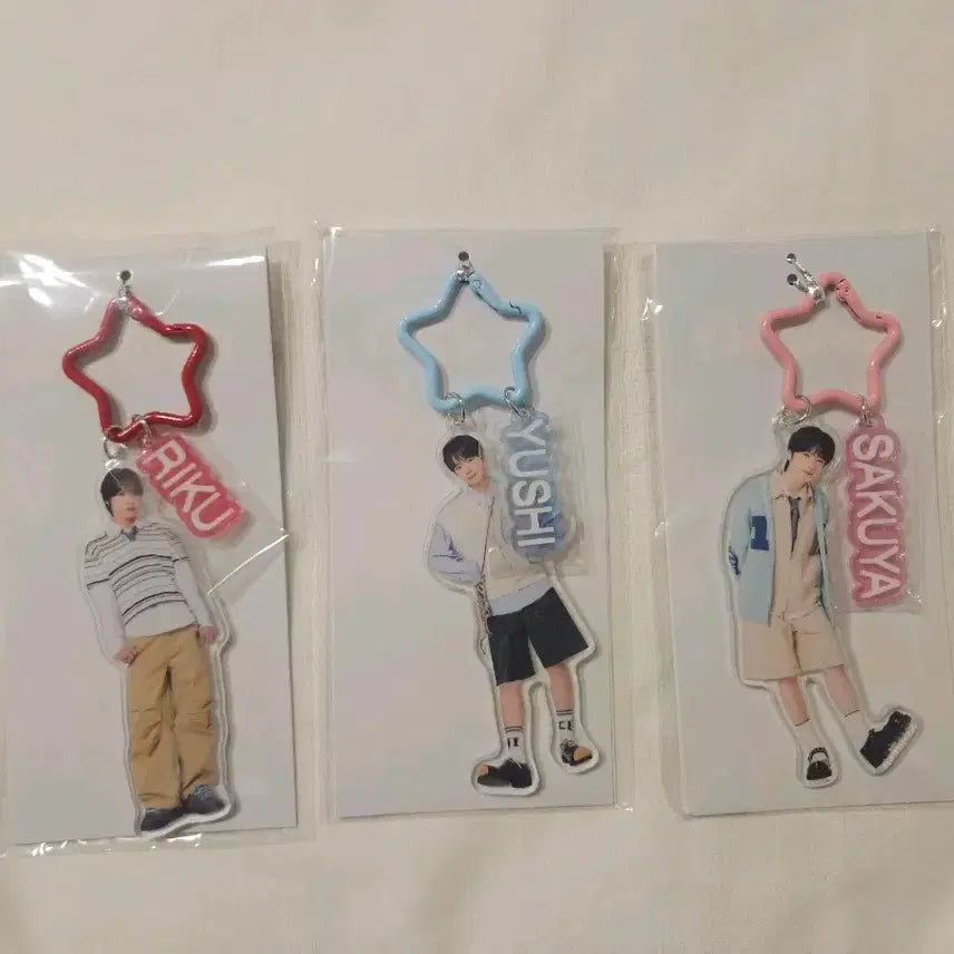 엔시티 위시 일본 투어 일투 아크릴 키링 양도 유우시 리쿠 사쿠야