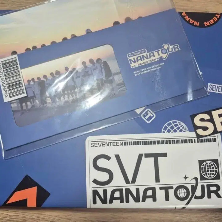 세븐틴 나나투어 패키지 앨범 풀구성+위버스 특전