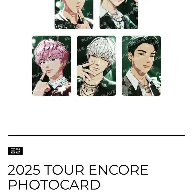 플레이브 투어 앙콘 포토카드팩 대쉬