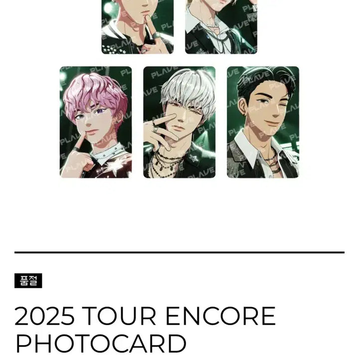 플레이브 투어 앙콘 포토카드팩 대쉬