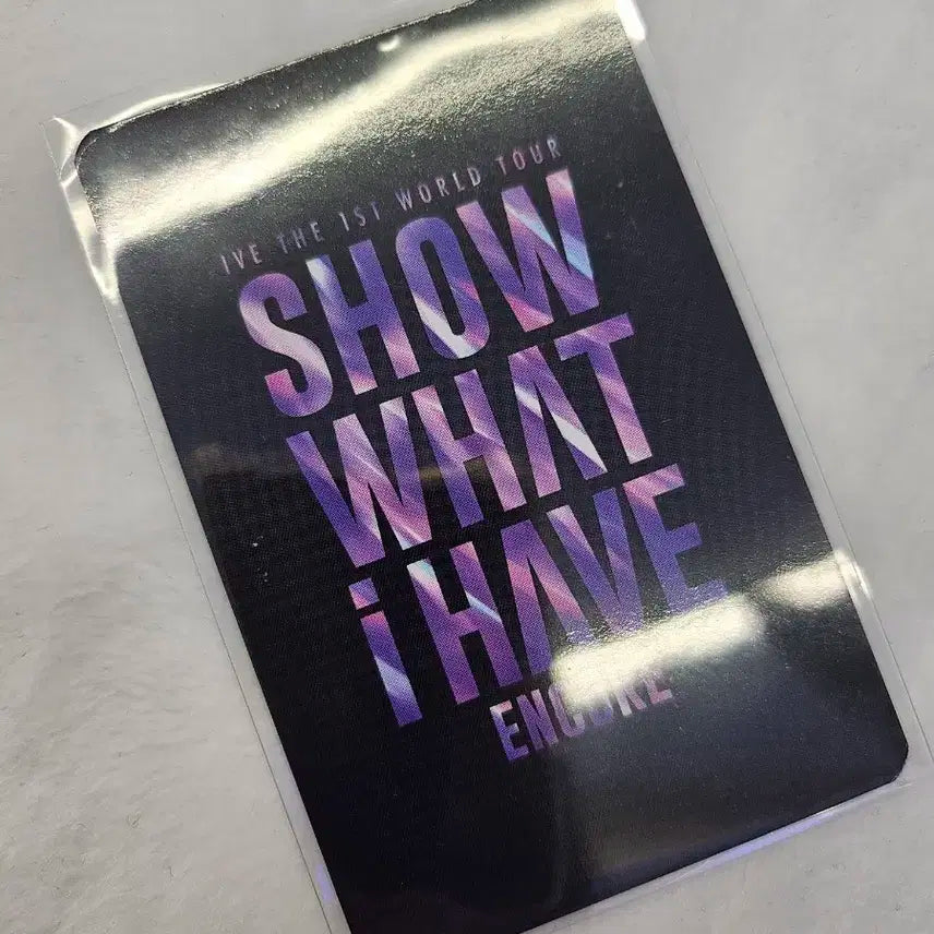 IVE아이브 월드투어콘서트 포카 -이서-