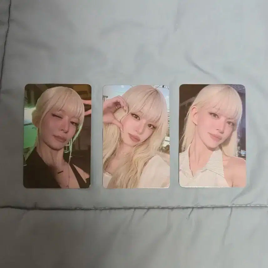 [딜리버드코리아] 프로미스나인 이채영 프롬 포카 2장