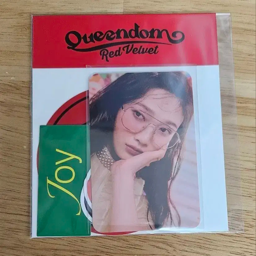 [원가양도] 레드벨벳 조이 Queendom 러기지 스티커 포카 세트