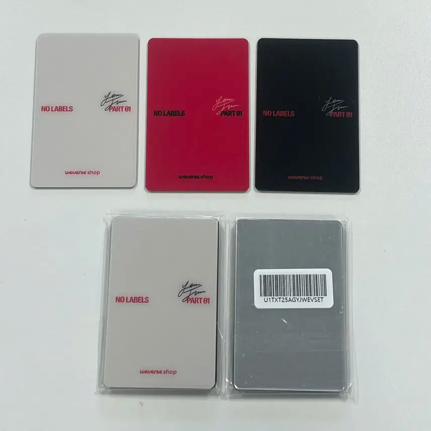 투바투 연준 위버스샵 특전 거울 3종 세트