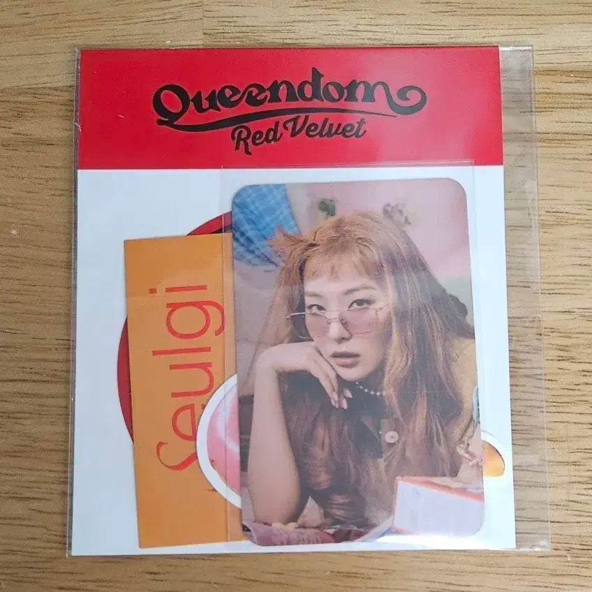 [원가양도] 레드벨벳 슬기 Queendom 러기지 스티커 포카 세트
