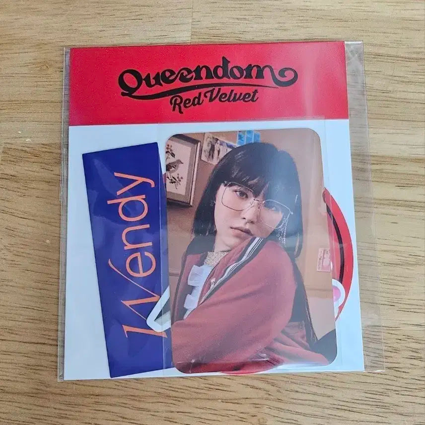 [원가양도] 레드벨벳 웬디 Queendom 러기지 스티커 포카 세트