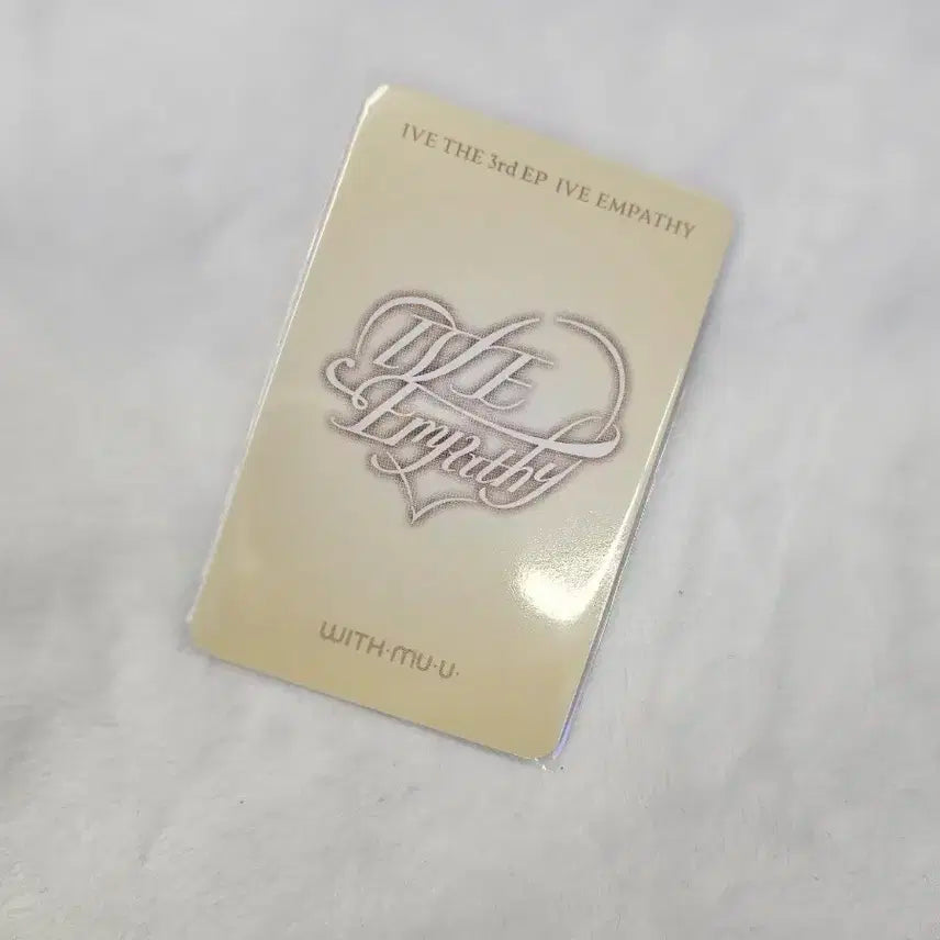 IVE아이브 EMPATHY엠파시 위드뮤럭드 -이서-