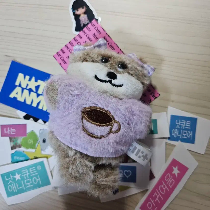 아일릿 모카 인형+스티커