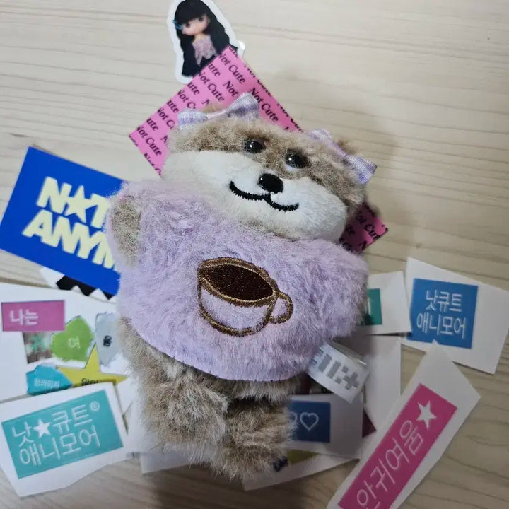 아일릿 모카 인형+스티커