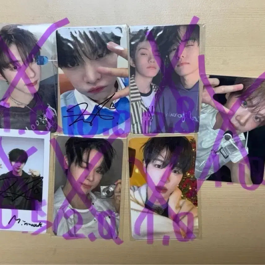 클로즈유어아이즈 전민욱 싸인포토카드 양도