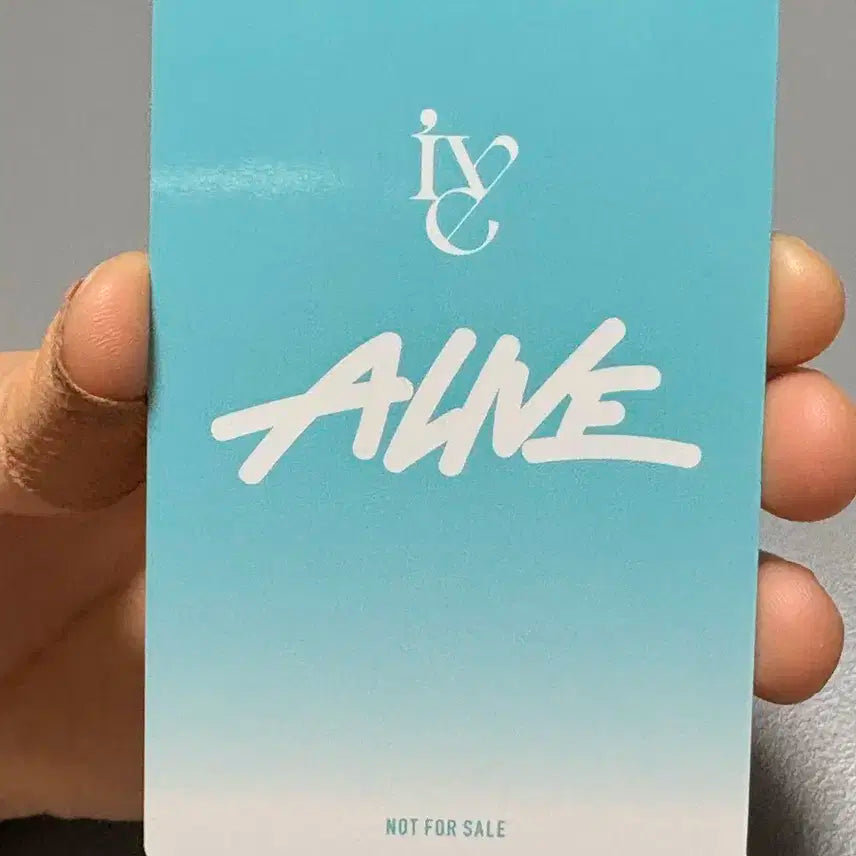 아이브 리즈 ALIVE 구입자 한정 리얼 이벤트 포카