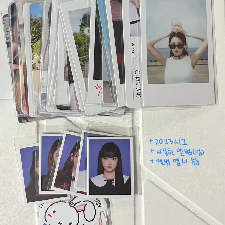 뒷장더있어요)르세라핌 포카굿즈시그일괄  당일배송