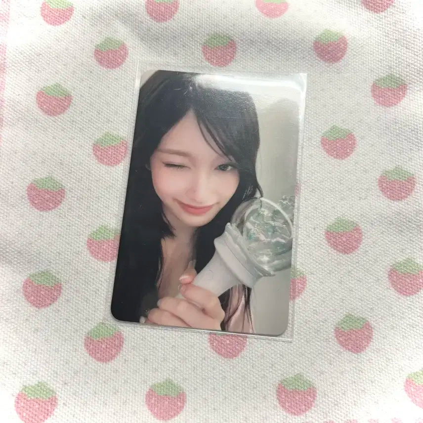 아이브 이서 응원봉 포카