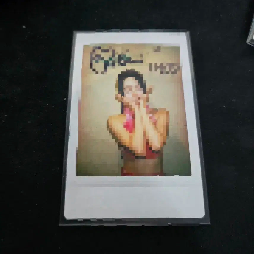 라임라잇 메이딘 가은 싸인 폴라로이드