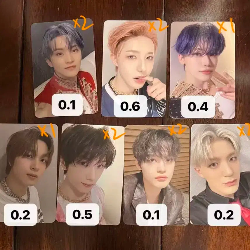 엔시티드림 포카 양도 마크 런쥔 제노 해찬 재민 천러 지성 미공포