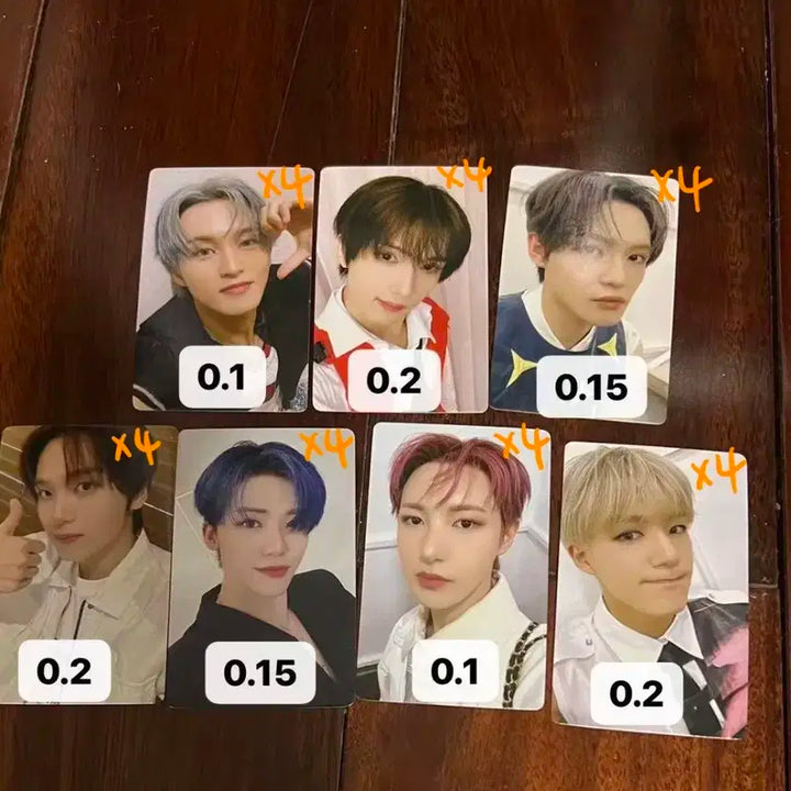 엔시티드림 포카 양도 마크 런쥔 제노 해찬 재민 천러 지성 미공포