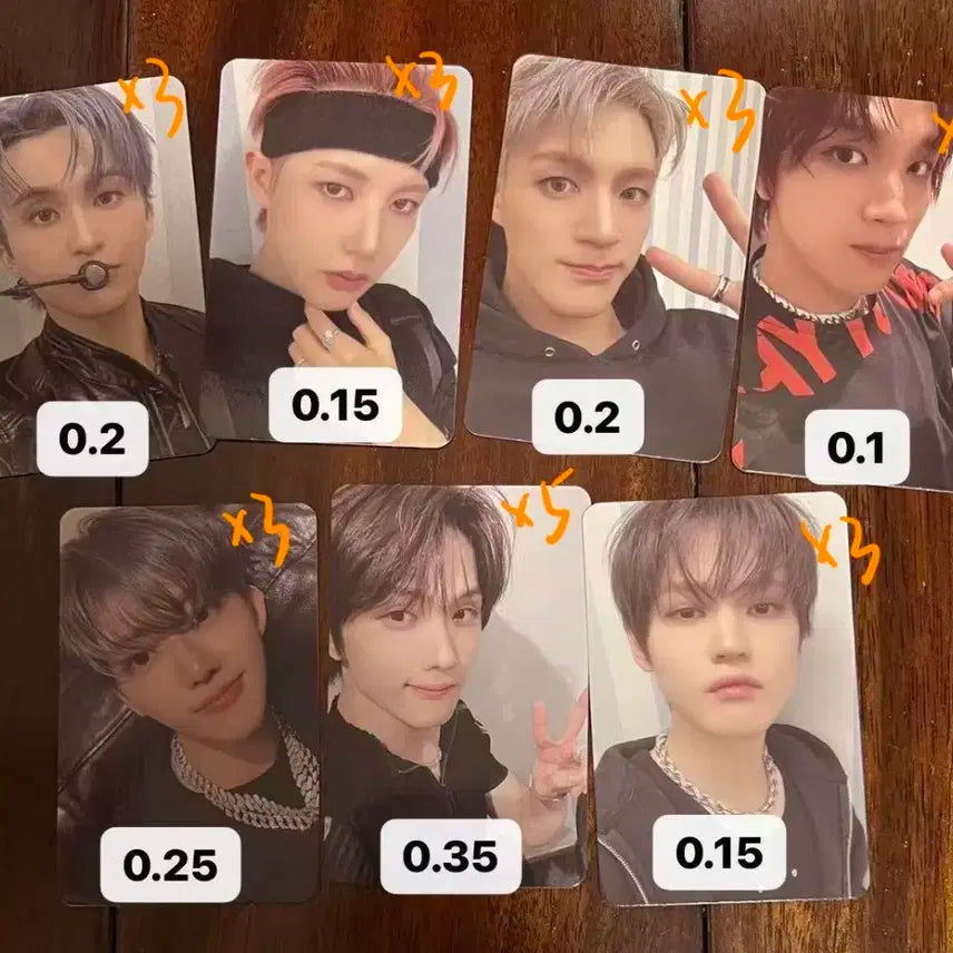 엔시티드림 포카 양도 마크 런쥔 제노 해찬 재민 천러 지성 미공포