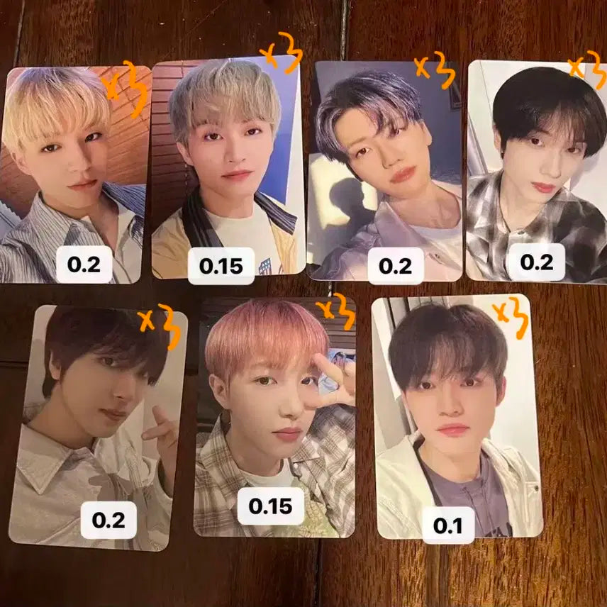 엔시티드림 포카 양도 마크 런쥔 제노 해찬 재민 천러 지성 미공포