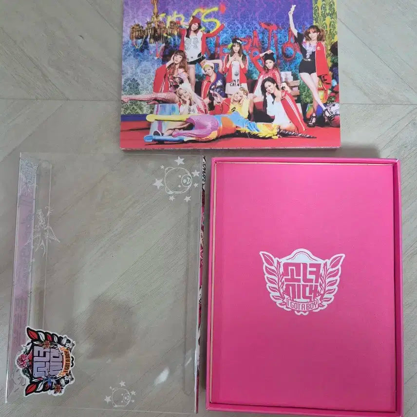 소녀시대 I Got A Boy 앨범 단체 버전 (포스터 증정)