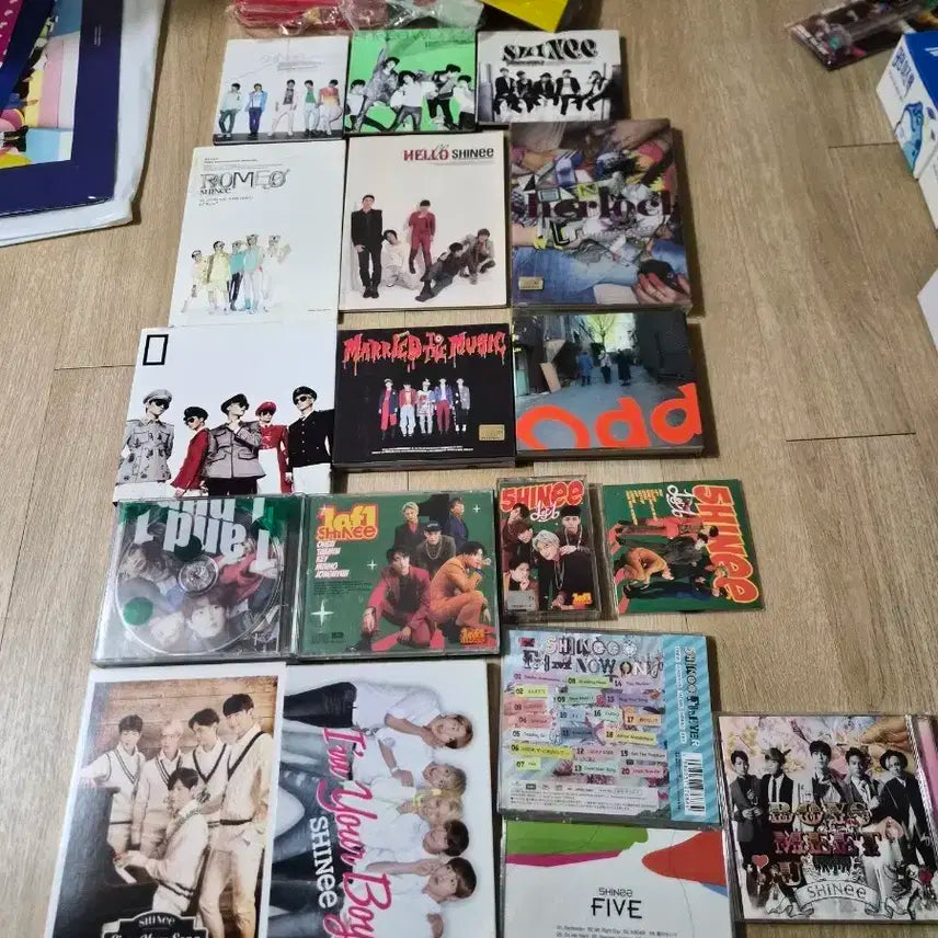 샤이니 국내앨범 일본앨범 일괄
