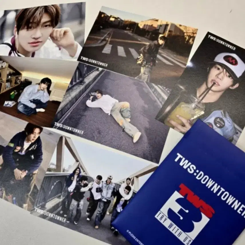 [투어스 TWS 미개봉] DOWNTOWNER 다운타우너 엽서