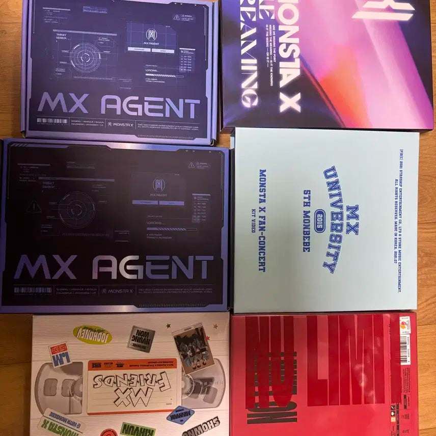 몬스타엑스 DVD 일괄