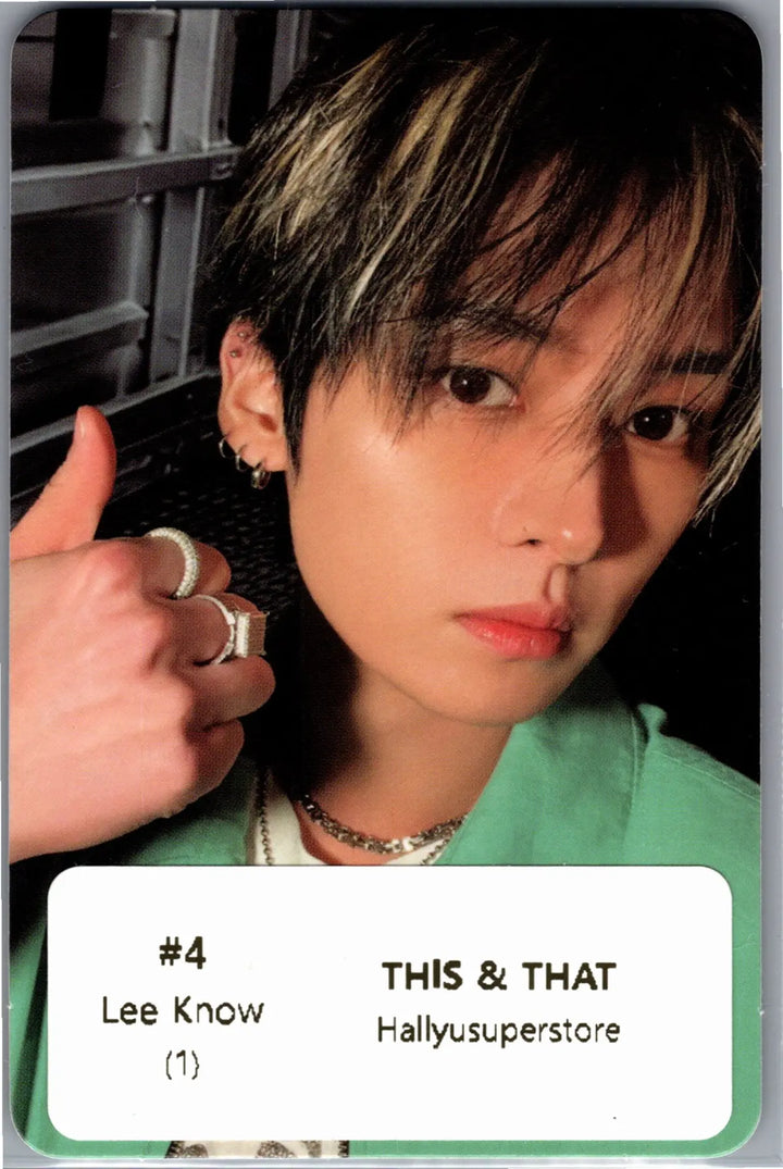 Stray Kids "THIS &amp; THAT" - Official Photocard (Photobook Ver.) (1) [26.08.10]