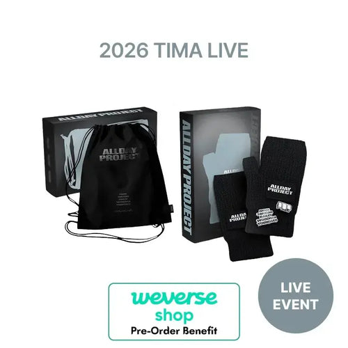 [Pre-Order] ALLDAY PROJECT - [2026 TIMA LIVE] The 1st EP Album 'ALLDAY PROJECT' MERCH ver. + Weverse 2026 TIMA LIVE EVENT