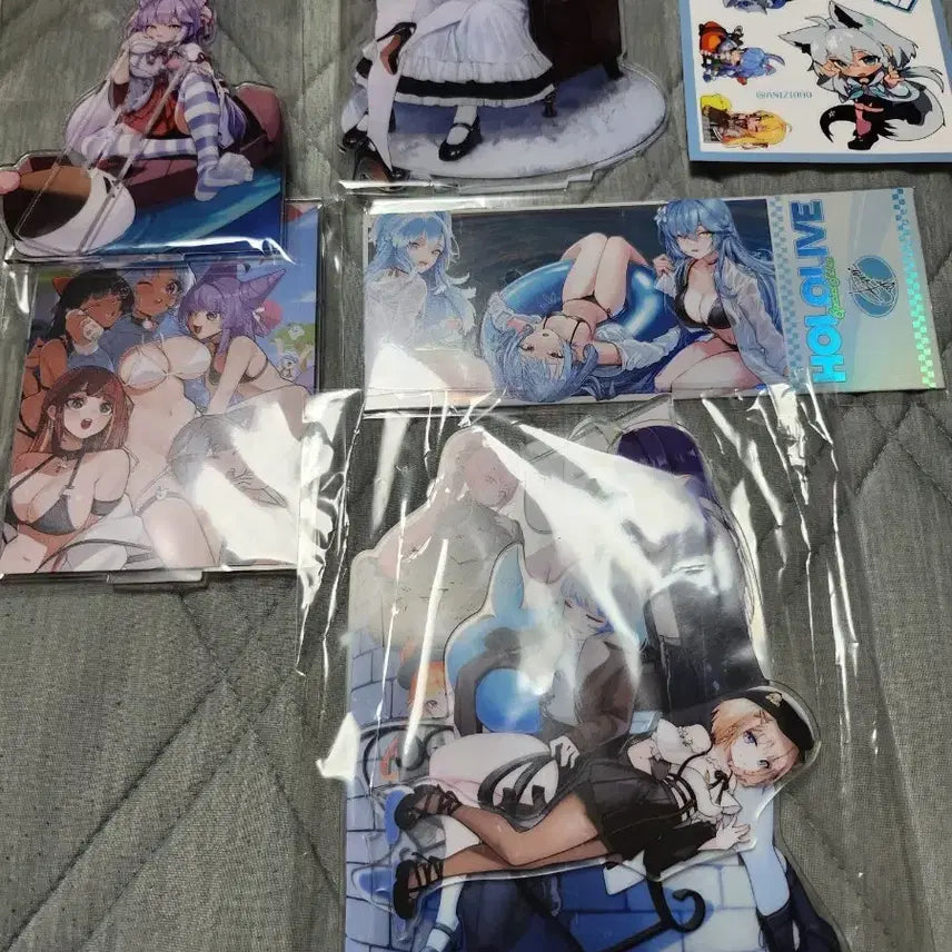 홀로라이브,스텔라이브 아크릴 스탠드 굿즈 모음