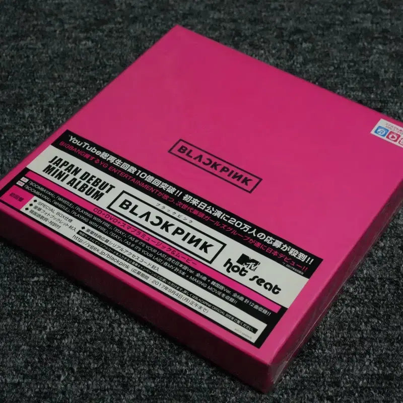 (CD+DVD) 블랙핑크 일본 데뷔 미니앨범 초회한정판