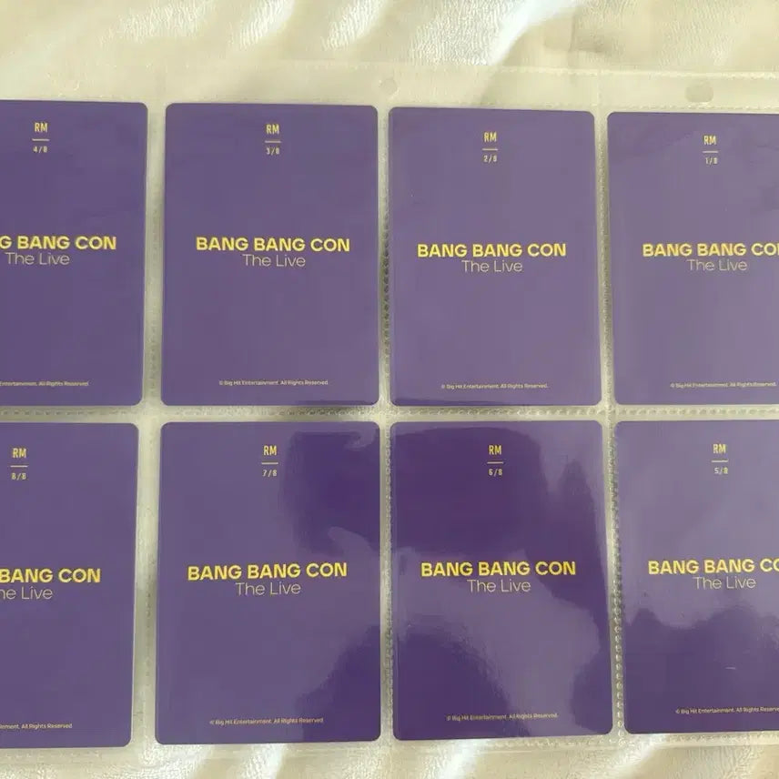 [드볼] 방탄소년단 알엠 남준 방방콘 미니포카 포토카드 드래곤볼