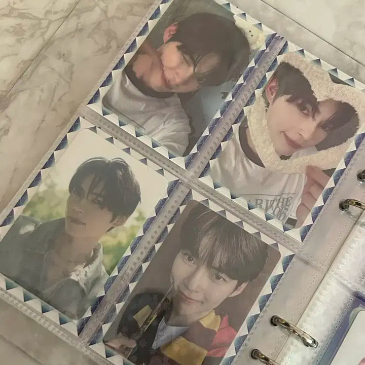 윗치폼 도리님 블루하트 바인더 대지 56장 일괄