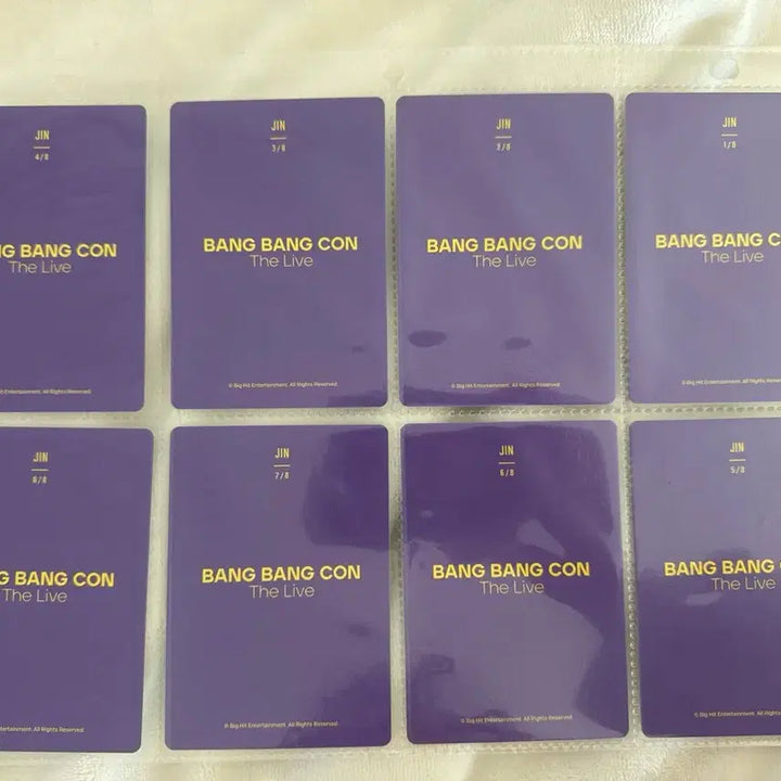 [드볼] 방탄소년단 석진 진 방방콘 미니포카 포토카드 드래곤볼