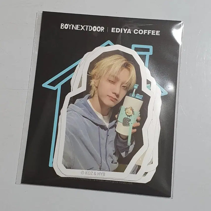 이디야 보넥도 스티커+엽서 6종 세트