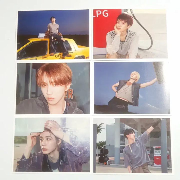 이디야 보넥도 스티커+엽서 6종 세트