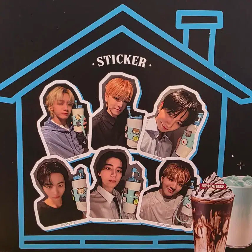 이디야 보넥도 스티커