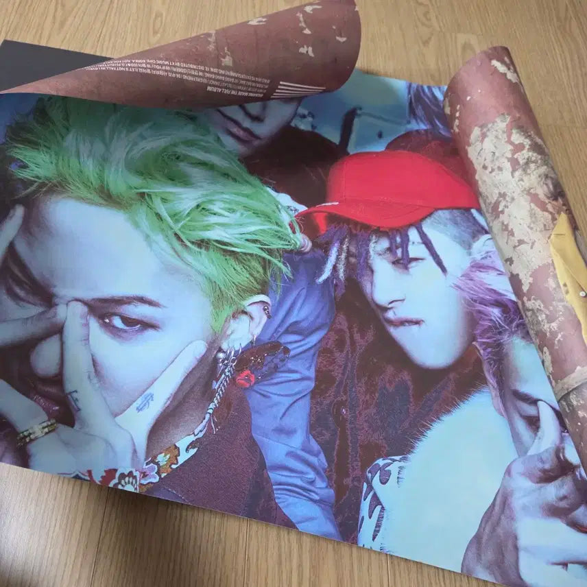 빅뱅 메이드 앨범 포스터 일괄 / 지디앤탑 포스터