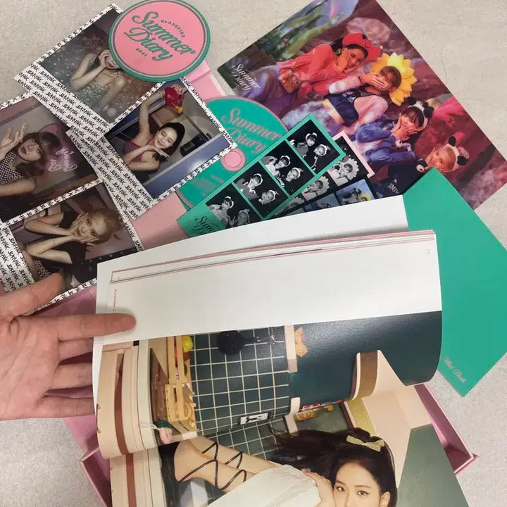 블랙핑크 2021 썸머다이어리