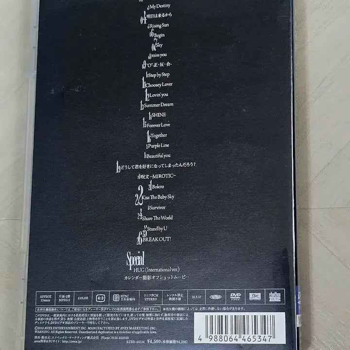 동방신기 비디오클립컬렉션 DVD