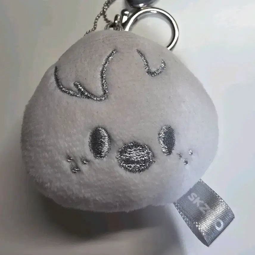 스키주 뽁아리 실버 키링