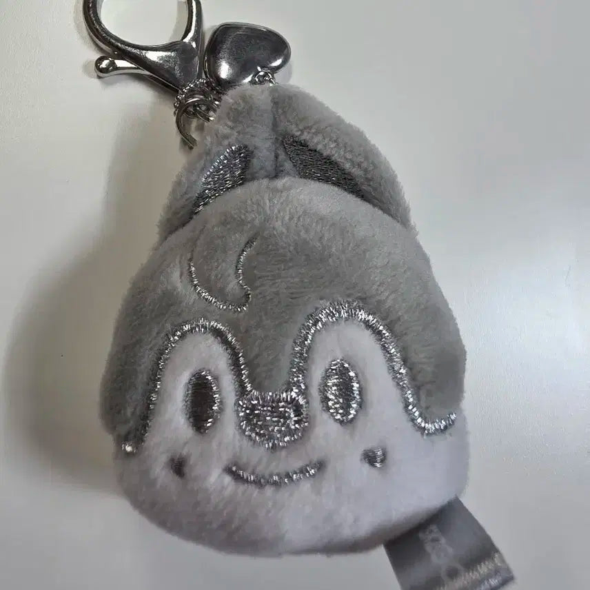 스키주 울프찬 실버 키링